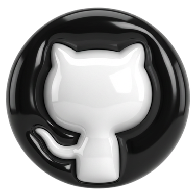 GitHub 3D Icon