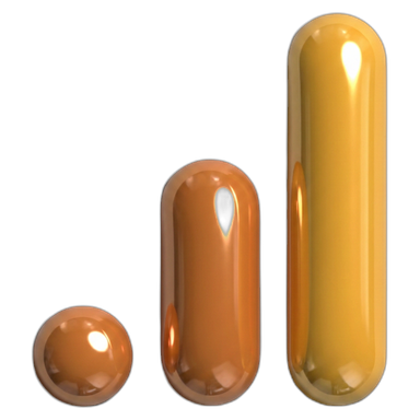Google Analytics 4 3D Icon