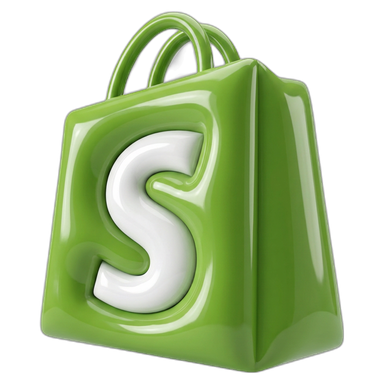 Shopify 3D Icon